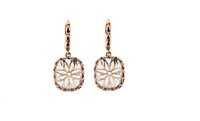 Orecchini Laurent Gandini Donna Bon Ton in Oro rosa Cristallo #142 - #142
